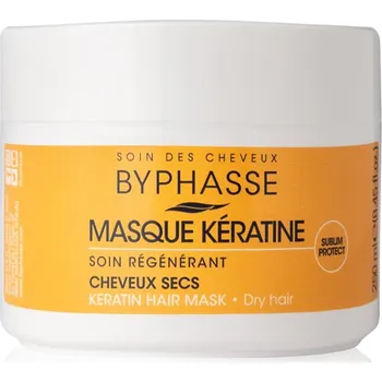 Vlasová regenerace BYPHASSE Masque Kératine keratinová maska 250 ml