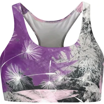 Podprsenka Dámská sportovní podprsenka premium ALTISPORT VOJ/ALW016POD01 FIALOVÁ XS