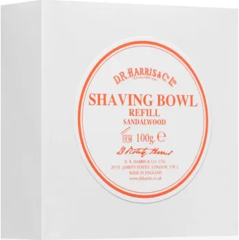 D.R. Harris Shawing Bowl Refill mýdlo na holení – náhradní náplň Sandalwood 100 g