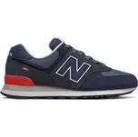 Pánská vycházková obuv NEW BALANCE-ML574EAE M navy/red Modrá 42