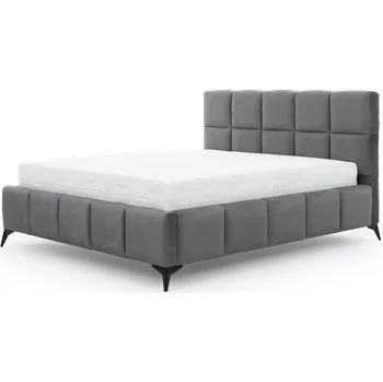 Postel Dvoulůžková postel MIST 160x200 Velvetmat 04 šedá