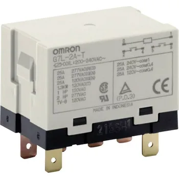 Cívka Omron G7L-2A-T 24 VDC, G7L-2A-T 24 VDC zátěžové relé, monostabilní, 1 cívka, 400 V/AC, 25 A, 1 ks