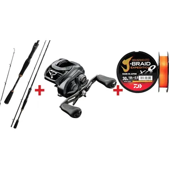 Rybářský prut Zvýhodněný set na štiky Big Bait Baitcast DAIWA "EXPERT" 2025 - Heavy - set s navijákem 300HL