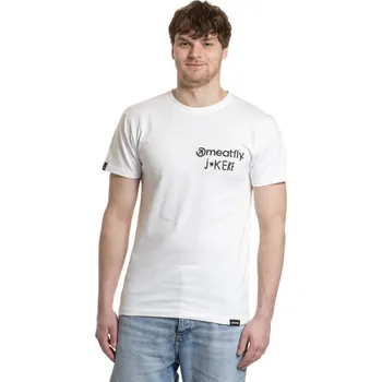 Pánské tričko Pánské tričko Meatfly Keke Dance bílá L