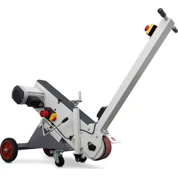 pásová bruska Pásová bruska na kov, plechy, svary, spoje, podlahy CORMAK PSM75DC s odsáváním