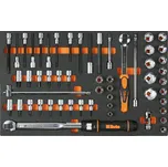 Modul - 1/2" gola sada, 54 ks , pěnová EVA výplň - Beta Tools