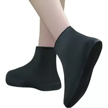 turistický návlek Ochranné pláštěnky na boty, 41-47 černé, návleky na boty do deště (NVL41B)