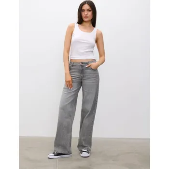 Dámské džíny Sinsay - Džíny wide leg - šedá - 867EV-85J - 867EV-85J-34