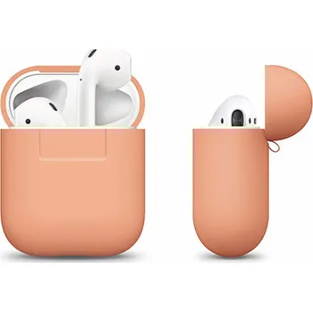 Příslušenství pro sluchátka Elago Airpods Silicone Case - Peach