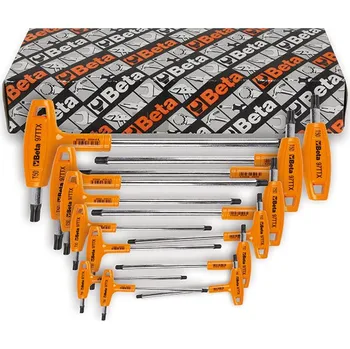 Beta tools Sada 6 zástrčných klíčů Torx® s T-rukojetí
