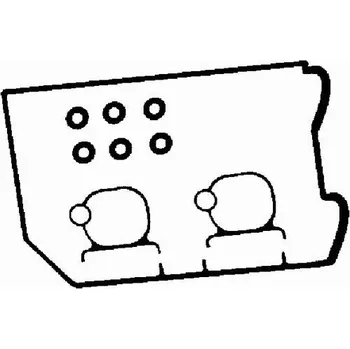 Automobilové těsnění Sada těsnění, kryt hlavy válce BGA RK4370