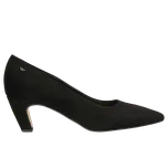 Černé Sametové Lodičky Na Tlustém Podpatku Pro Ženy Wojas 3517261 35