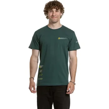 Pánská móda Pánské tričko Meatfly Furious zelená S