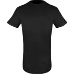 Mantis Pánské prodloužené tričko - Černá | XL