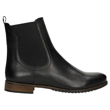Dámské polobotky Černé Dámské Kožené Kotníkové Boty Wojas 5526351 35