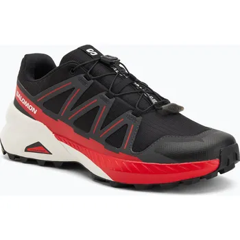 Pánská běžecká obuv Pánské běžecké boty Salomon Speedcross Peak black/asphalt/fiery red