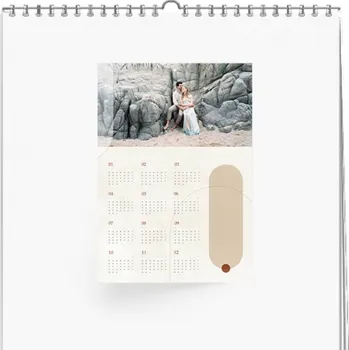 Fotokalendář Kalendarz 30x40cm jednostronny papier premium