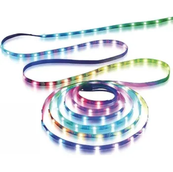 WG - Chytrý LED pásek WG17, 5 metrů, s ovladačem i aplikaci, IP 20, se síťovým adaptérem