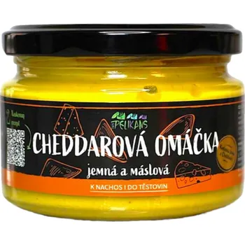 Cheddarová omáčka - Pelikans 240g