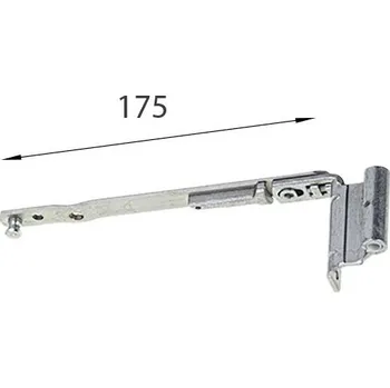 Okenní klika ROTO NT rámové nůžky Velikost | Rozsah použití [mm]: 150 | 290 - 410, Systém: 12/20-13, Strana: levá