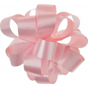 Stuha Santex Mašle Kokarda stahovací růžová 19 mm/40 m