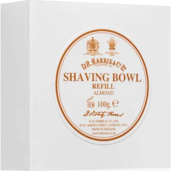 D.R. Harris Shawing Bowl Refill mýdlo na holení – náhradní náplň Almond 100 g