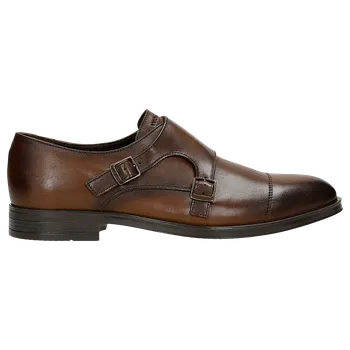 Pánské polobotky Hnědé Elegantní Polobotky Typu Monk Wojas 1026552 45