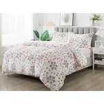 XPOSE® Francouzské mikroplyšové povlečení SNOWFALL Exclusive 200x220 cm, 70x90 cm, Mikroplyš + Prodloužená možnost vrácení zboží do 50 dnů