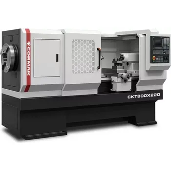 Soustruh SOUSTRUH NA TRUBKY CORMAK CKT800X3000 PRŮCHOD VŘETENA 220 MM SIEMENS SINUMERIK