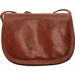 Kožená lovecká kabelka 96 hnědá, IL GIGLIO