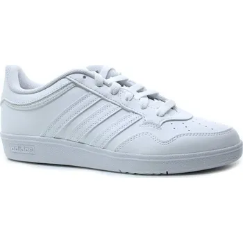 Dívčí tenisky adidas HOOPS 4.0 J JI3470 bílé, juniorské tenisky (adidas HOOPS 4.0 J JI3470)