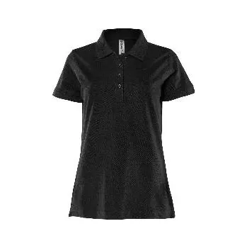 pracovní tričko ACODE dámská triko s límečkem 1723 PIQ černá L