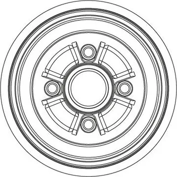 Brzdový buben Brzdový buben LUCAS DB5005