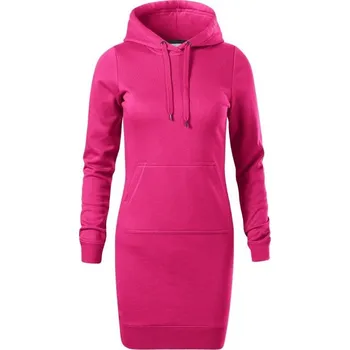 Dámské tričko ŠATY dámské bavlna+PES, dlouhý rukáv SNAP 419 purpurová 40 M