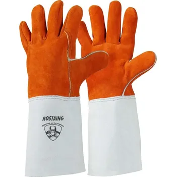 Pracovní rukavice RUKAVICE SVÁŘECÍ hovězí štípenka SPLITWELD oranžová 11 (2XL)