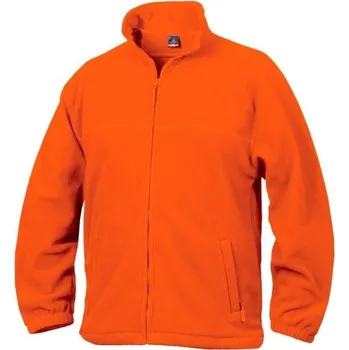 Pánská mikina MIKINA propínací fleece BARRACUDA 280g oranžová XL