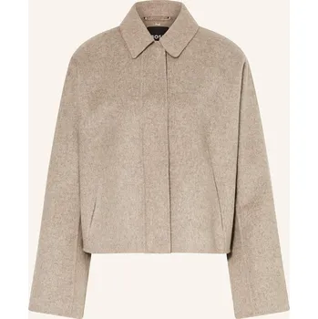 Dámský kabát Boss Dámská Bunda Cafeta, světle šedá, 38