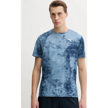 Pánské tričko Tréninkové tričko Puma 526718 modrá 55X, vel. S