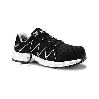 Pracovní obuv Bezpečnostní nízká obuv JORI Speedy Black-Silver Low ESD S1P 48