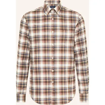 Pánská košile Paul & Shark Pánská Flanelová Košile Comfort Fit, krémová /...