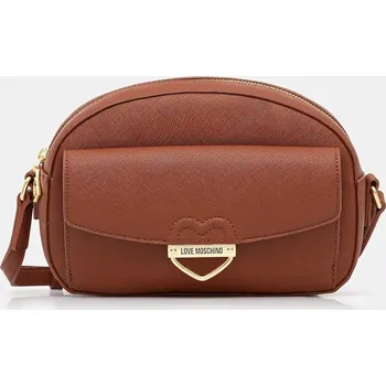 Kabelka Kabelka Love Moschino oranžová barva, JC4180PP1NLE0312 COP, vel. ONE SIZE