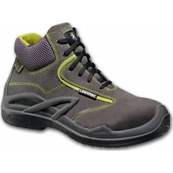 Pracovní obuv OBUV kotník kompozitní tužinka a planžeta, hydrofobní, nM ALBI S3 CI SRC šedá-zelená 40