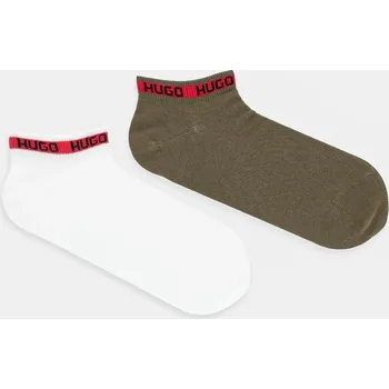 Pánské ponožky Ponožky HUGO 2P AS TAPE CC 2-pack pánské, zelená barva, 50516394 78X, vel. 39-42