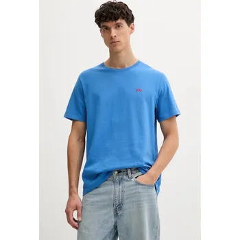 Bavlněné tričko Levi's pánské, modrá barva, 56605 56605.0281 55X, vel. M