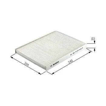 Kabinový filtr Kabinový filtr Opel AMPERA (R12) Bosch - EV150