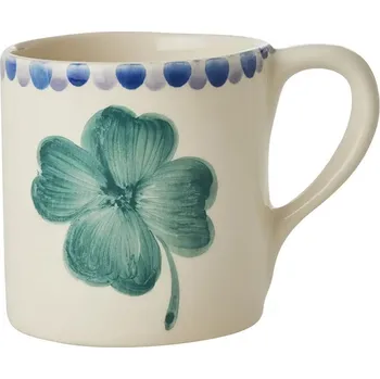 Hrnek Rice Cream 9,5 x 8,5 cm tyrkysová barva CEMUG.HPGOLU 60X