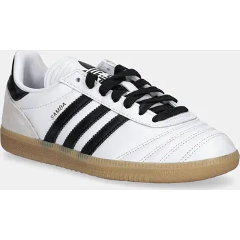 Dámská obuv Dětské kožené tenisky adidas Originals SAMBA JQ1327 bílá 00X, EUR 37 1/3