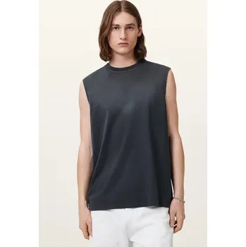 Pánské tričko Tričko bez rukávů AllSaints JONAH šedá barva, M022JC 90X, vel. XXL