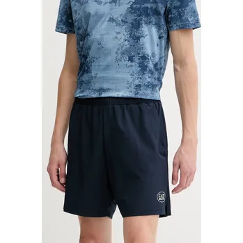 Pánské kraťasy Tréninkové šortky EA7 Emporio Armani pánské, tmavomodrá barva, AF17683.7M000835 59X, vel. L