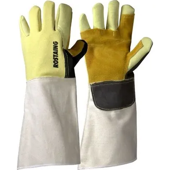 Pracovní rukavice RUKAVICE PROTIŘEZNÉ A TEPELNÁ RIZIKA do 350°C OILGRIP5 žlutá-šedá 11 (2XL)
